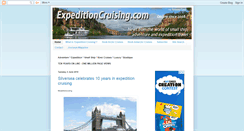 Desktop Screenshot of expeditioncruising.com